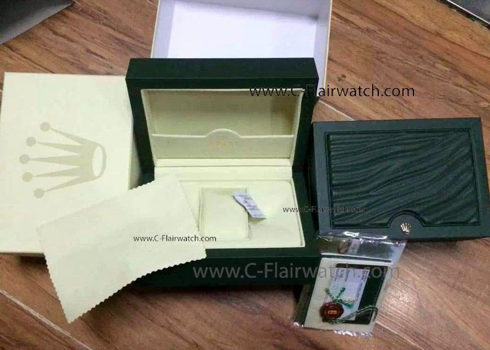 New Upgraded Rolex Box Fake with Complete Set Booklet